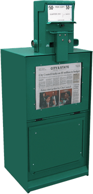 Coin OperatedNewspaper rack