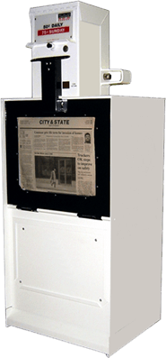 Coin OperatedNewspaper rack