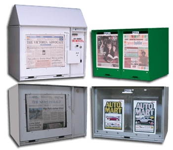 Newspaper rack