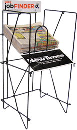 Coin Operated Newspaper rack