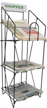 Coin Operated Newspaper rack